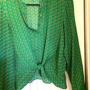 Scotch & Soda Front Tie Blouse